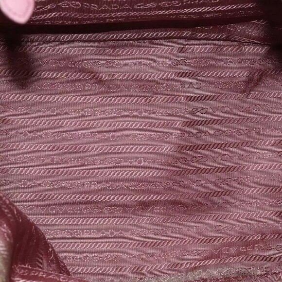PRADA Hand Bag Nylon 2way Pink Auth - Picture 11 of 16
